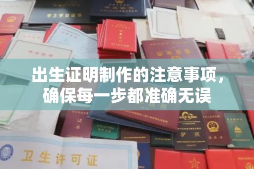 方山出生证明制作的注意事项，确保每一步都准确无误